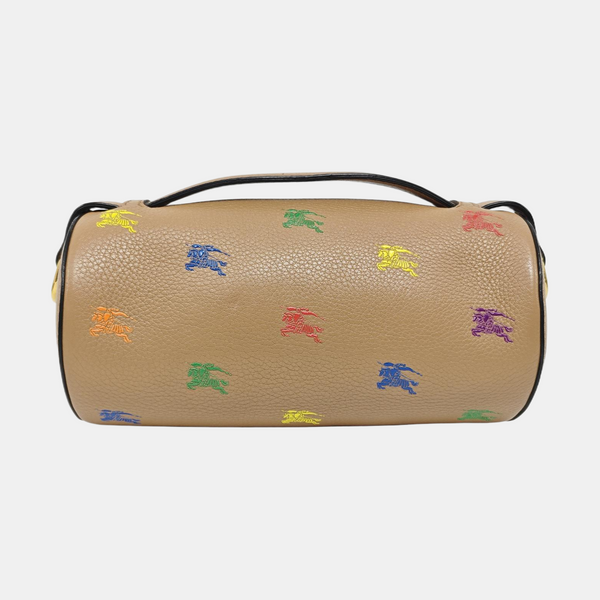 Calfskin Shoulder Bag Brown