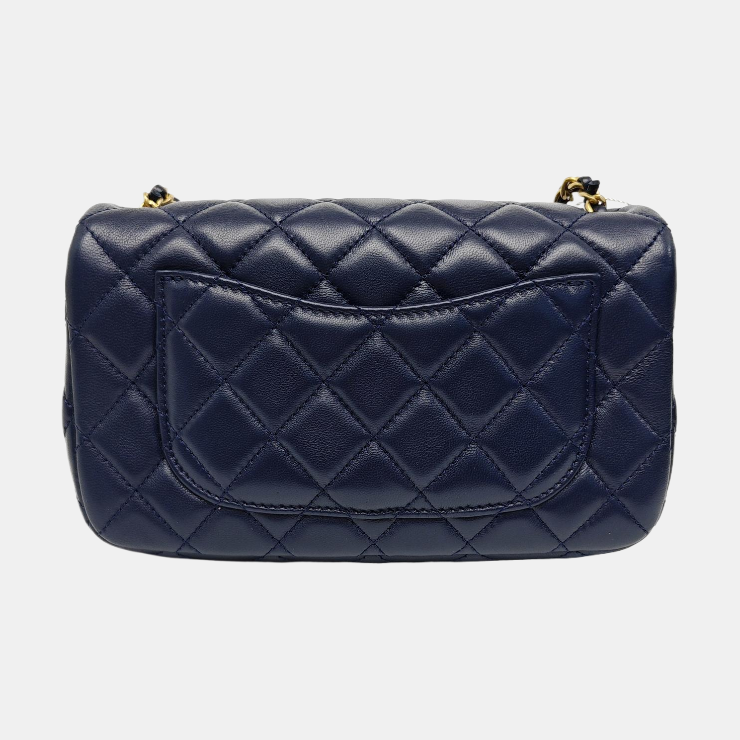 CLASSIC FLAP Mini Quilted Lambskin Blue