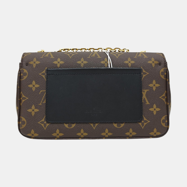 MARCEAU Monogram Coated Canvas Brown