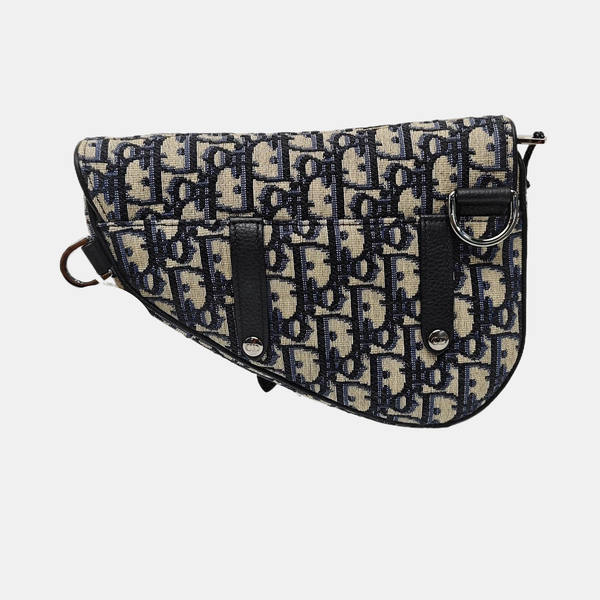 Saddle Mini Oblique Canvas Beige