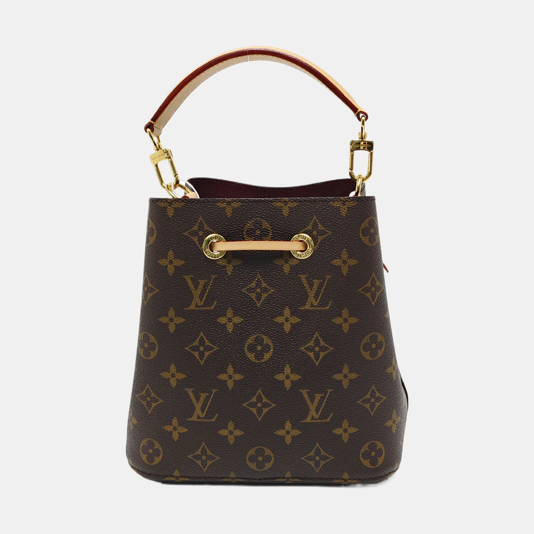 NÉONOÉ BB Monogram Coated Canvas Brown