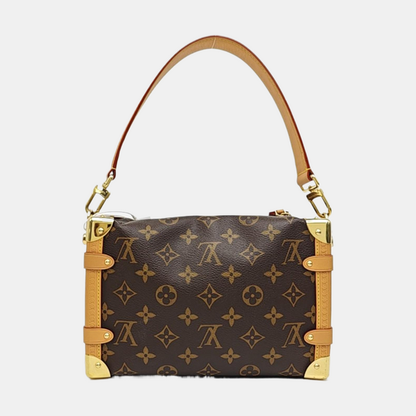 SIDE TRUNK MM Monogram Coated Canvas Brown