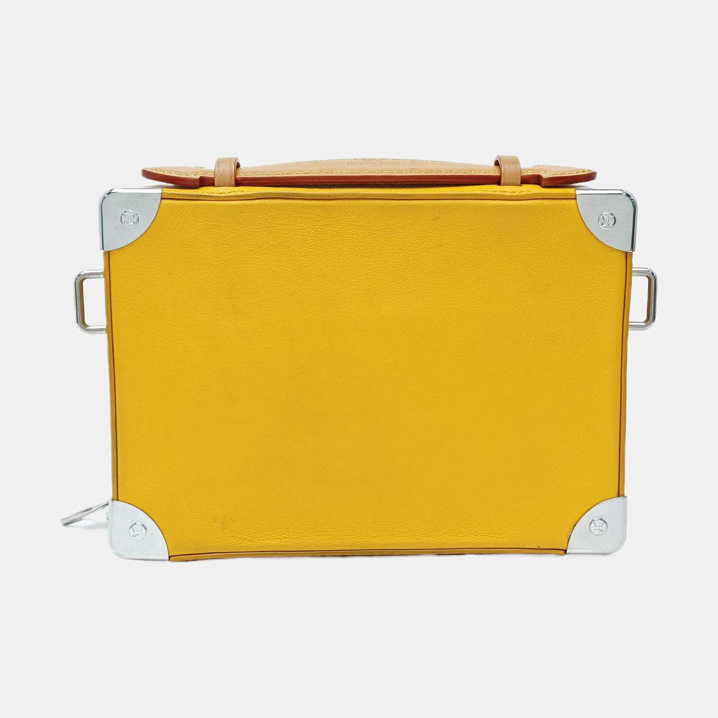 SOFT TRUNK Calfskin Yellow