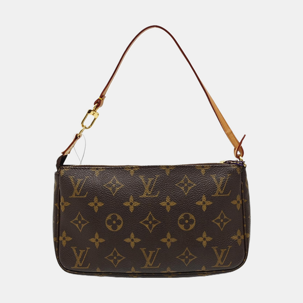 ACCESSOIRES Monogram Coated Canvas Brown