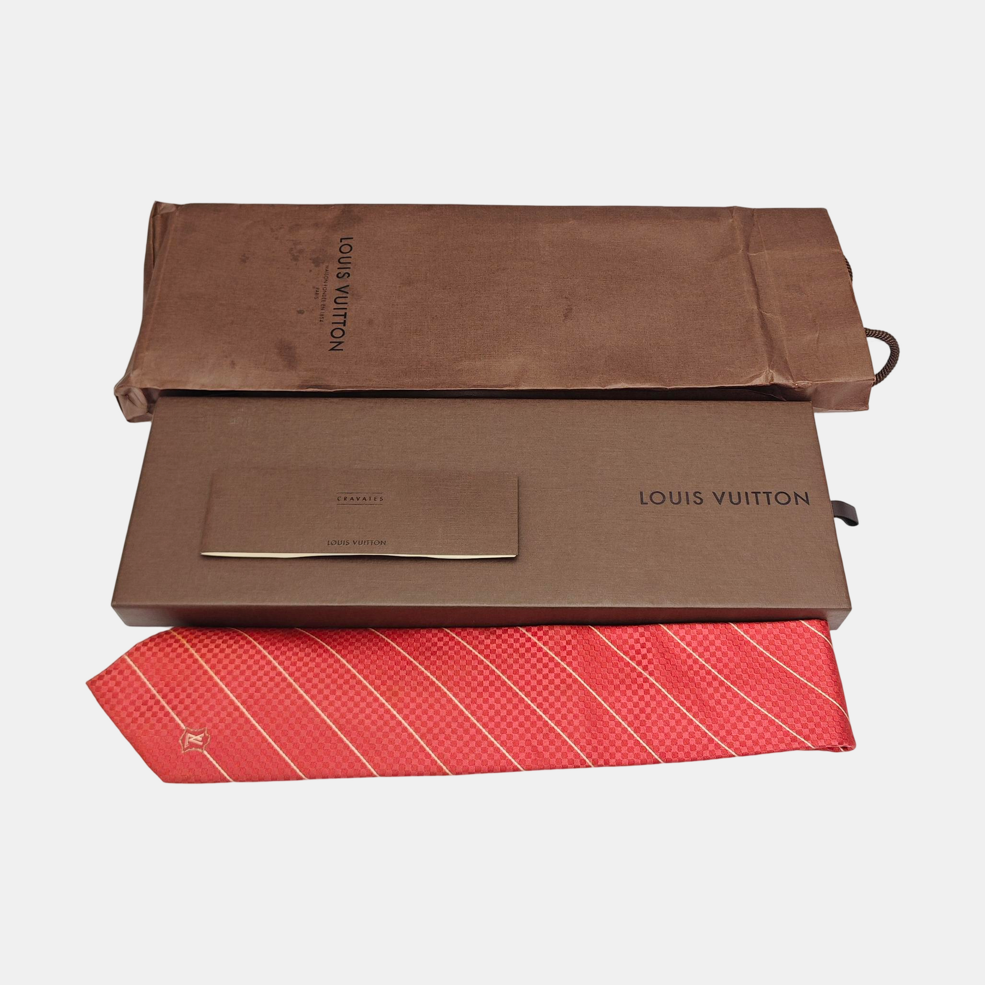 Mulberry Silk Tie Red