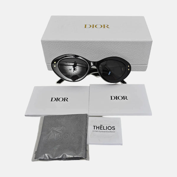 Synthetic Sunglasses Black