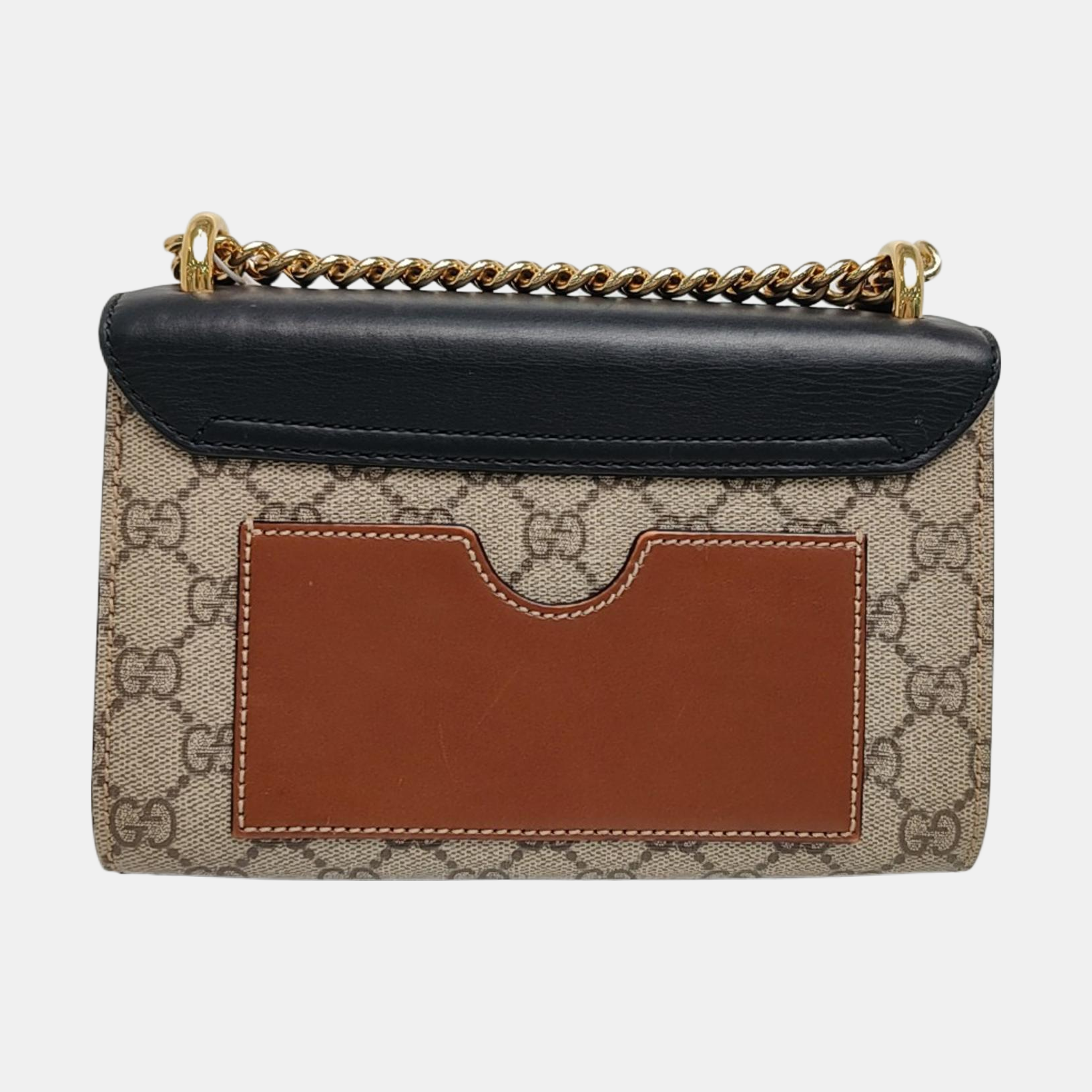 Authenticated pre-owned  Padlock Small Monogram Coated Canvas Multicolor - Shoulder Bag at Looply