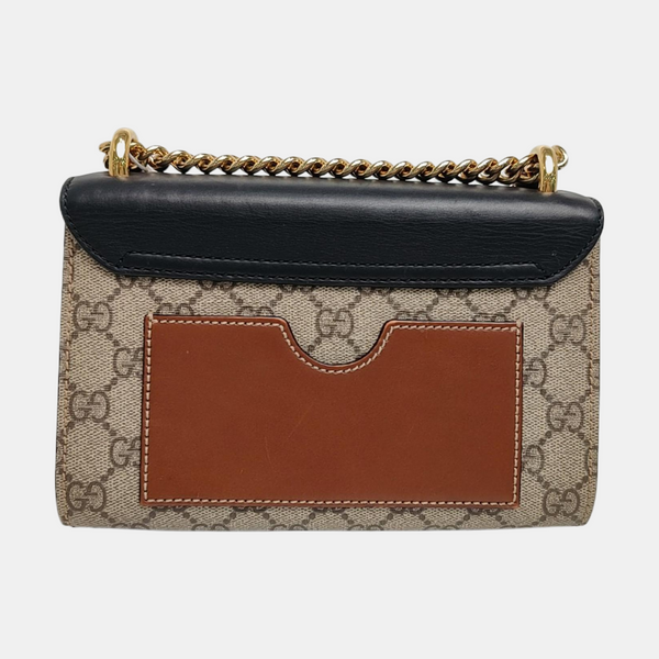 Authenticated pre-owned  Padlock Small Monogram Coated Canvas Multicolor - Shoulder Bag at Looply