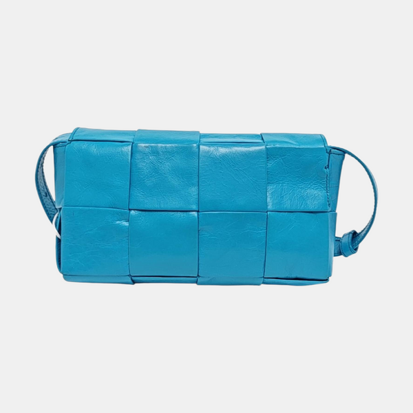 Cassette Mini Calfskin Blue
