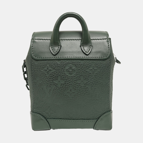 STEAMER Super Mini Monogram Calfskin Green