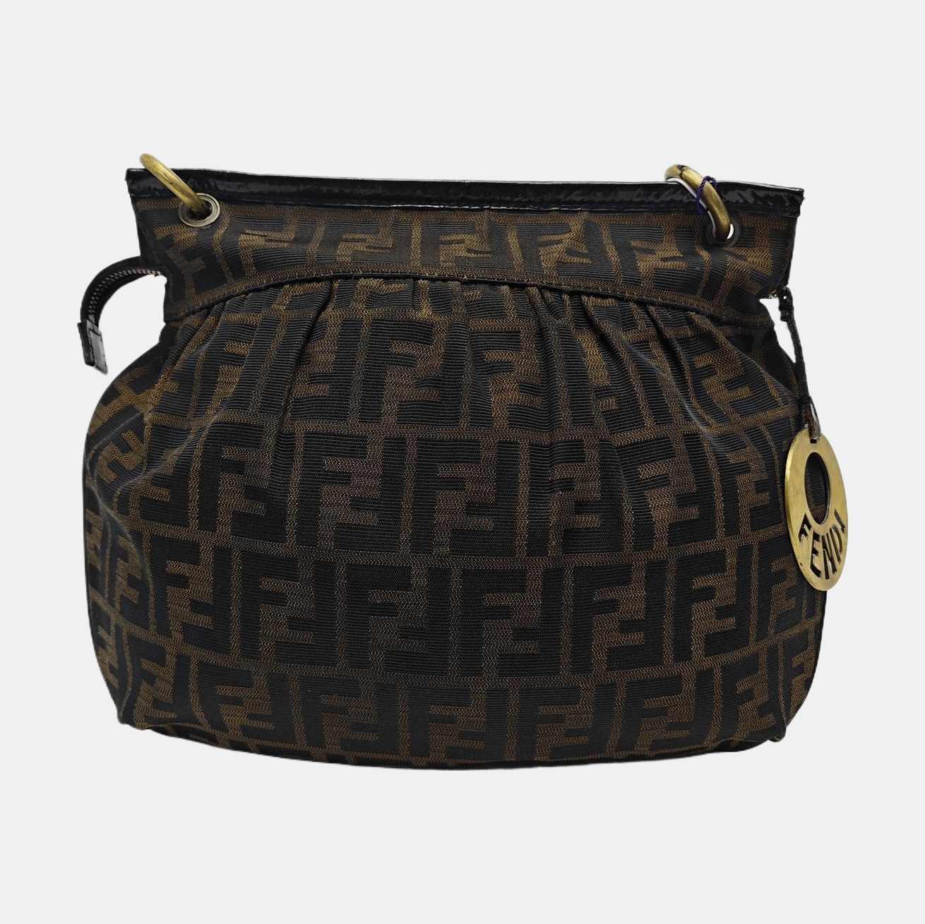 Canvas Shoulder Bag Brown