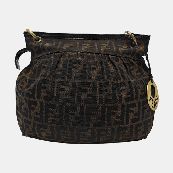 Canvas Shoulder Bag Brown