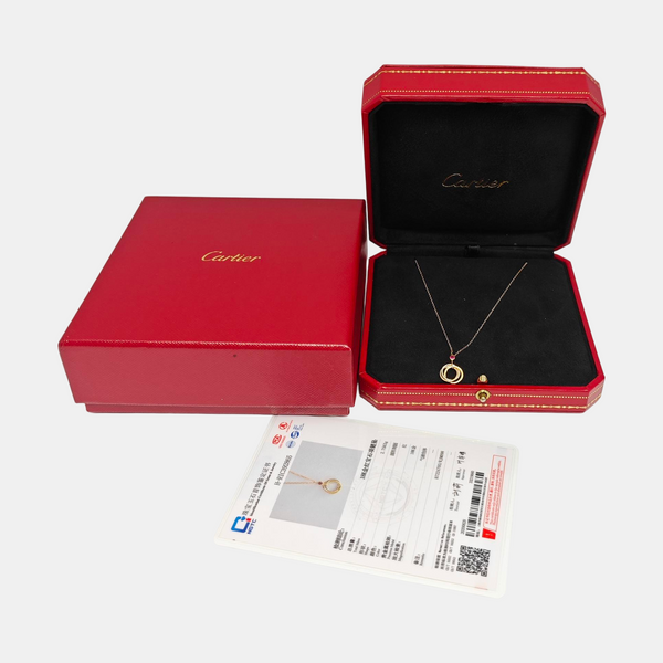 TRINITY 18k Rose Gold Necklace