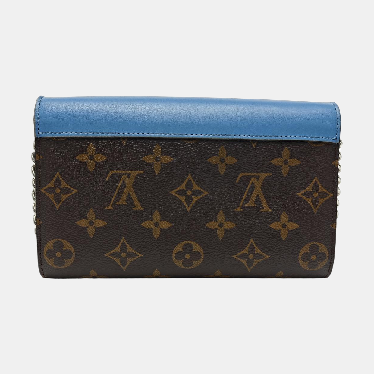 SARAH Monogram Coated Canvas Brown