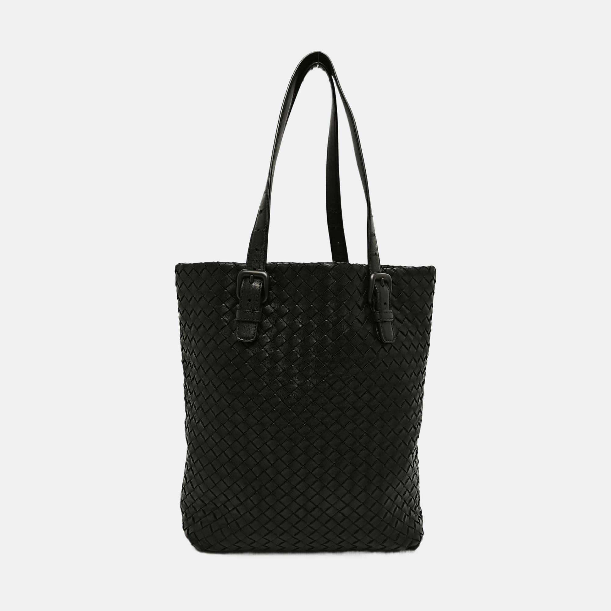 Lambskin Tote Bag Black