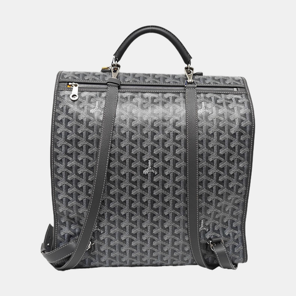 Saint Léger Coated Canvas Gray