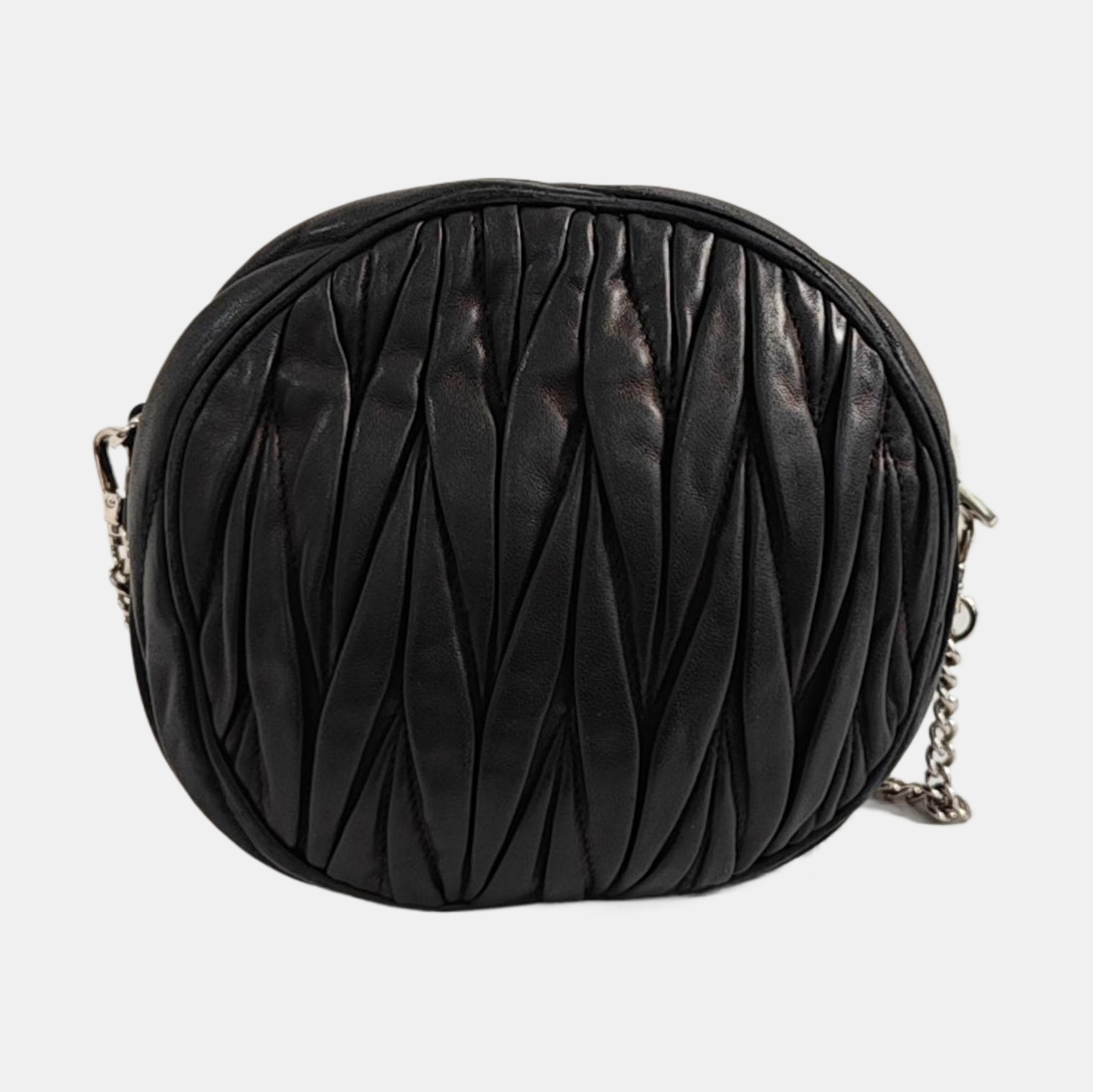 Matelassé Quilted Lambskin Black