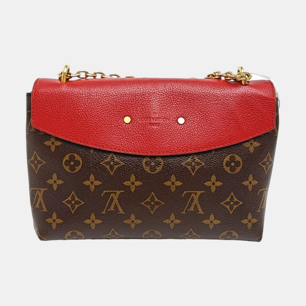SAINT PLACIDE Monogram Coated Canvas Brown