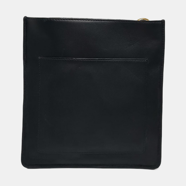 Quilted Lambskin Crossbody Bag Black