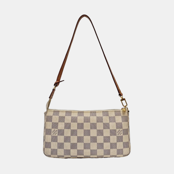 ACCESSOIRES GM Damier Azur Coated Canvas White