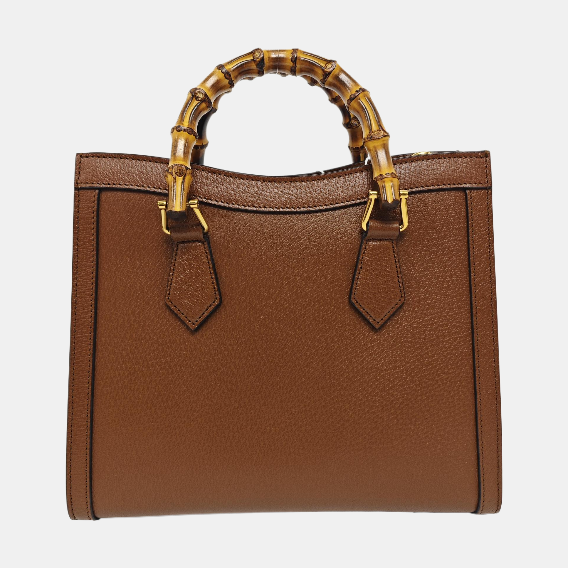 Diana Small Calfskin Brown