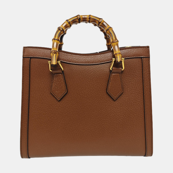 Diana Small Calfskin Brown