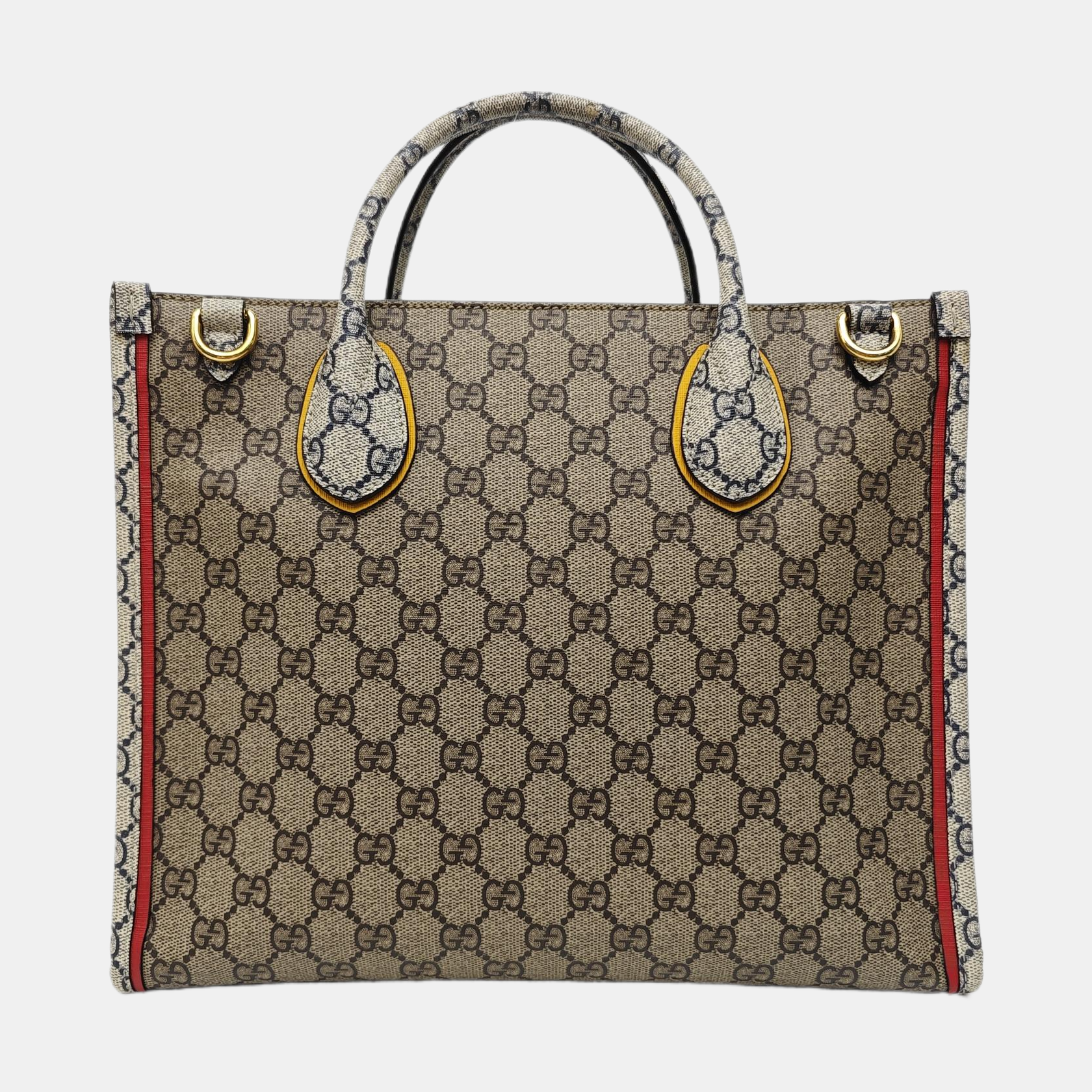 Retro Small Monogram Coated Canvas Beige