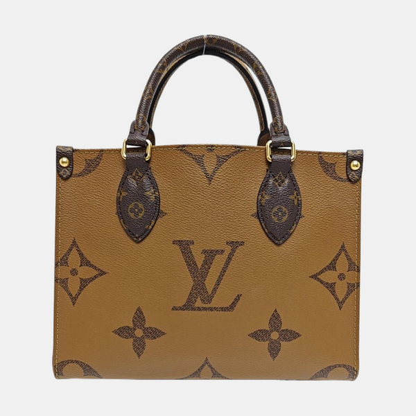 ONTHEGO PM Monogram Coated Canvas Brown