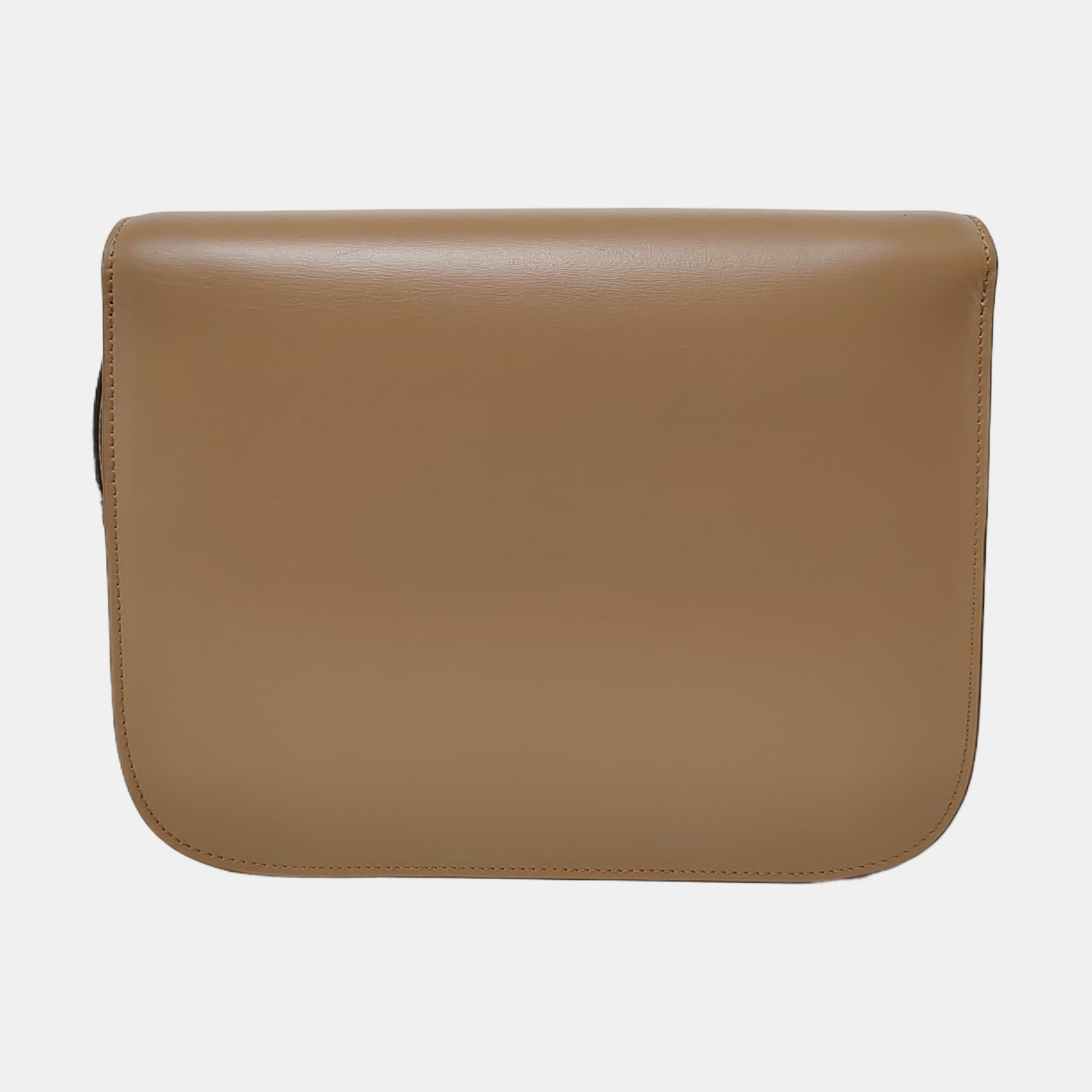 Authenticated pre-owned  CLASSIC BOX Medium Calfskin Brown - Crossbody Bag at Looply