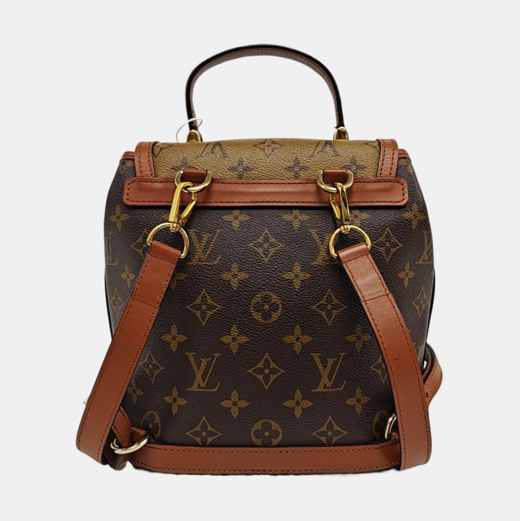 SPEEDY Nano Monogram lona revestida marrón