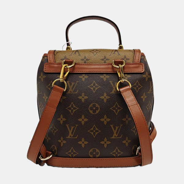 SPEEDY Nano Monogram lona revestida marrón