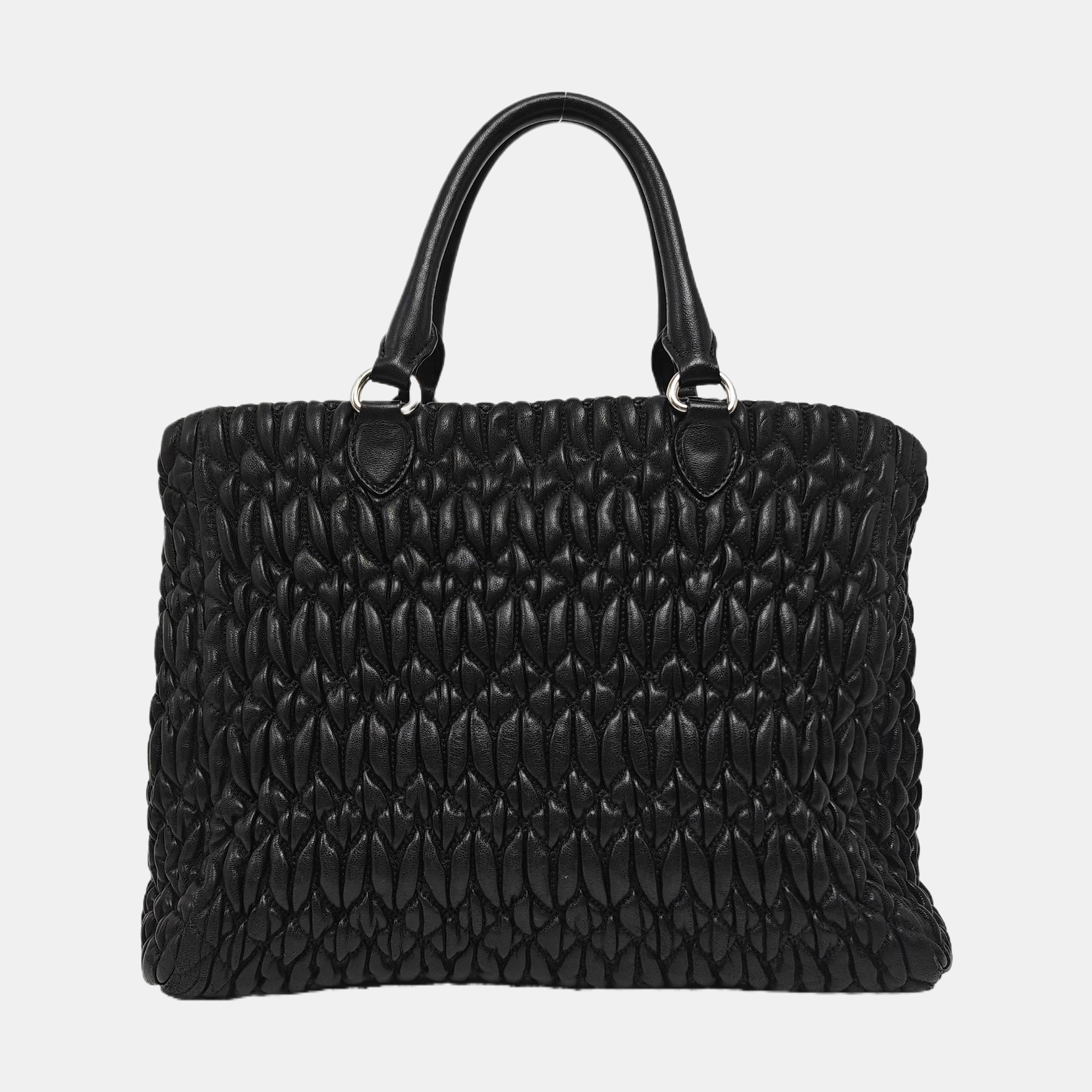 Lambskin Shoulder Bag Black