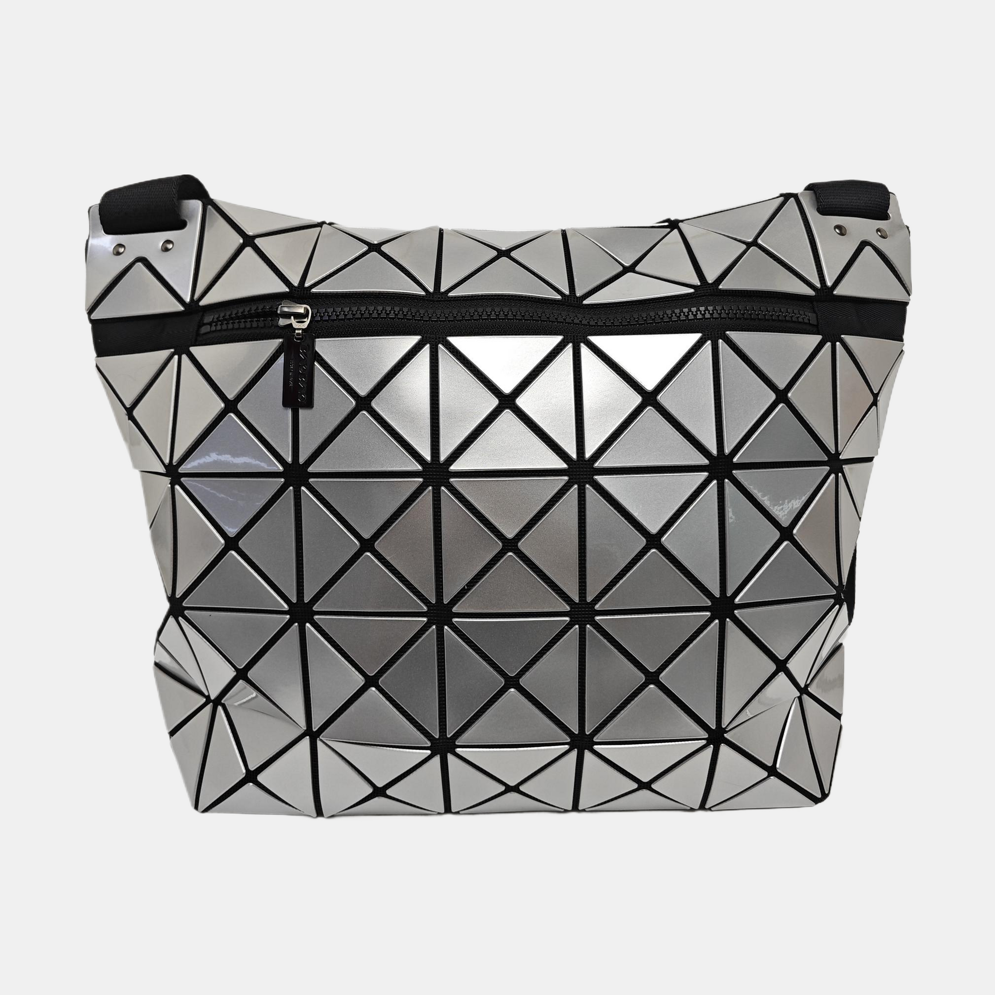 Special Material Shoulder Bag Silver