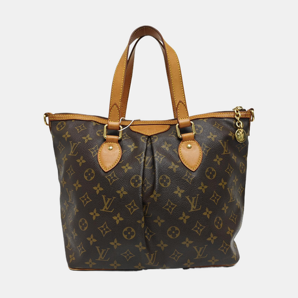 PALERMO PM Monogram Coated Canvas Brown