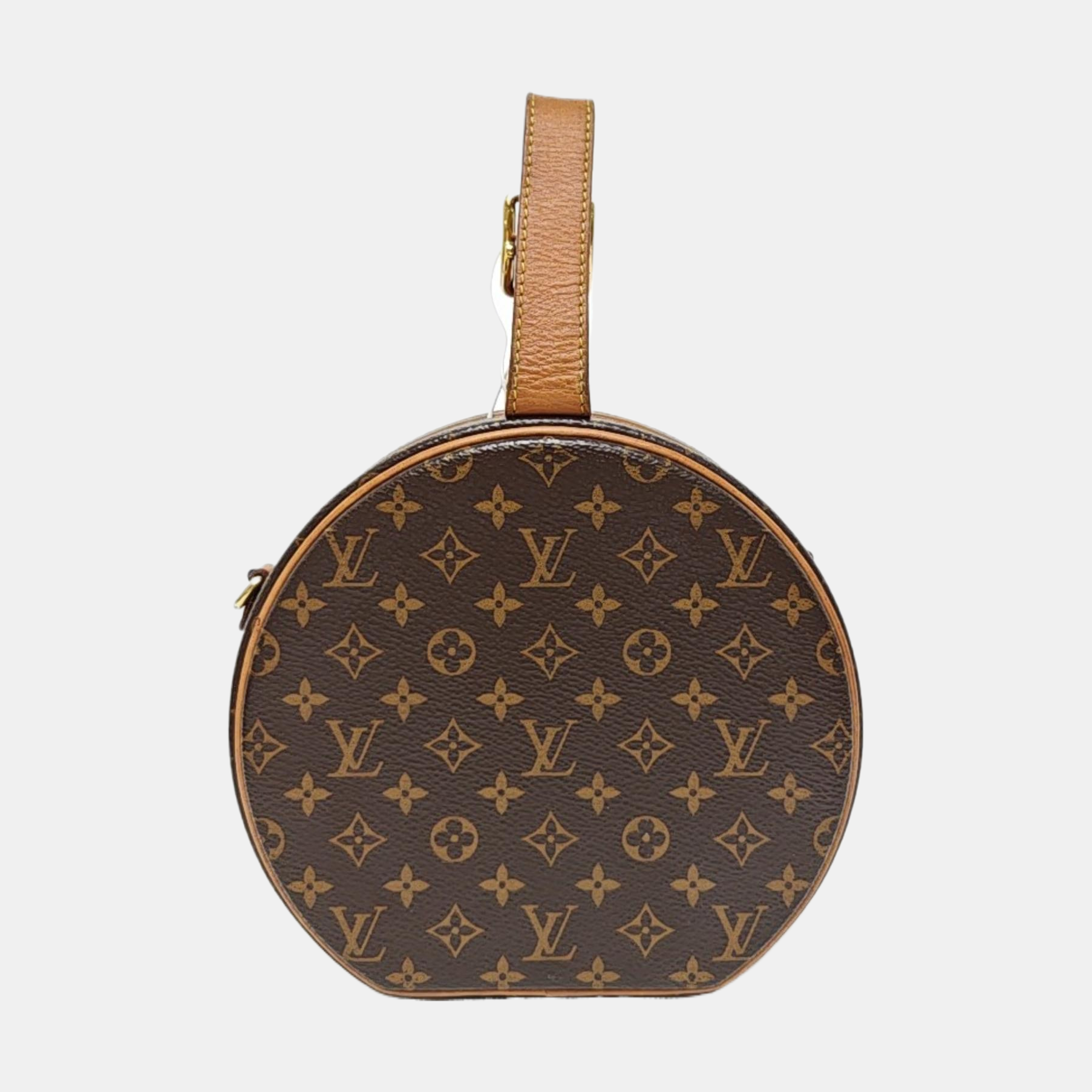 BOITE CHAPEAU PM Monogram Coated Canvas Brown