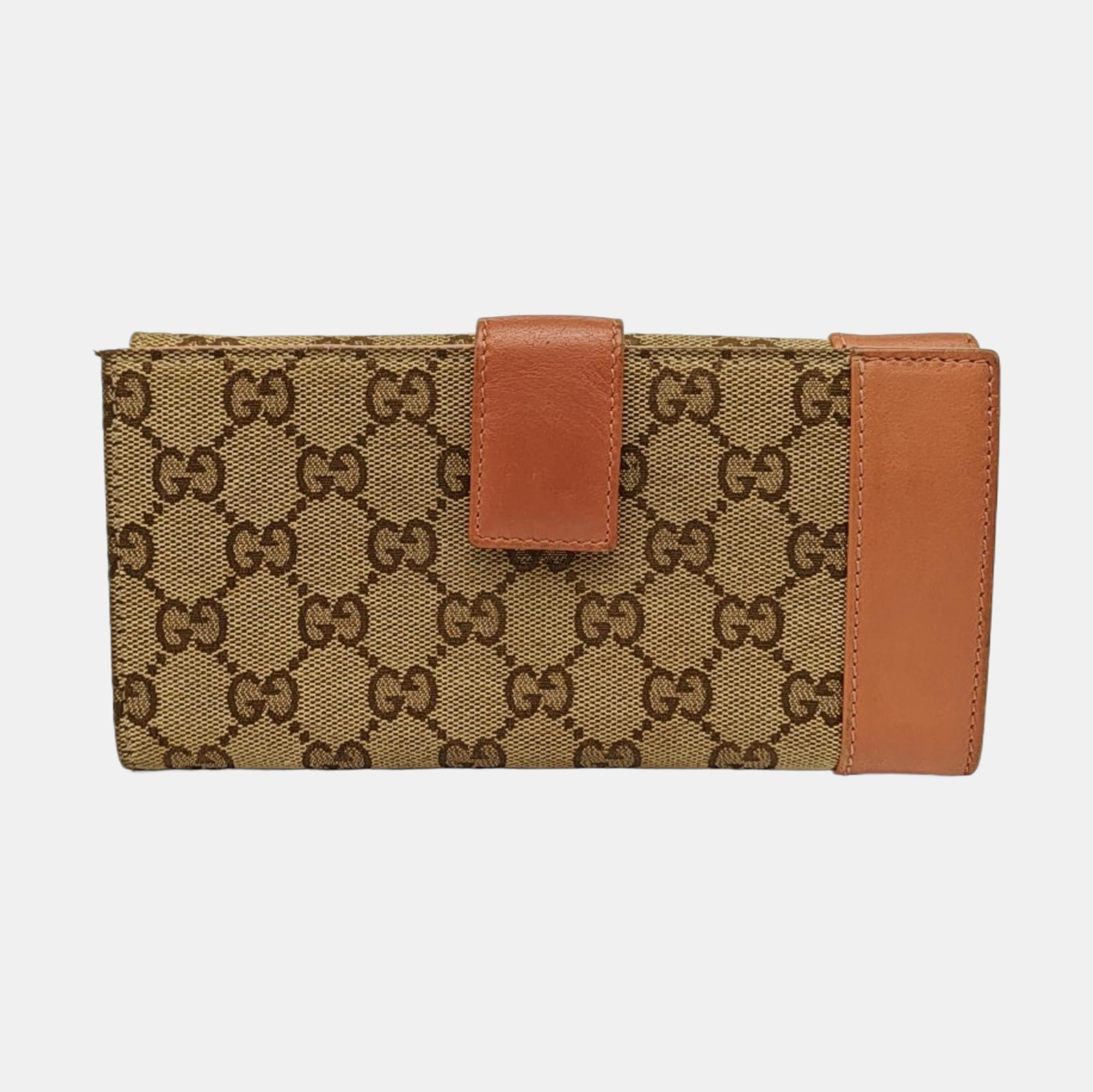 Monogram Canvas Wallet Brown