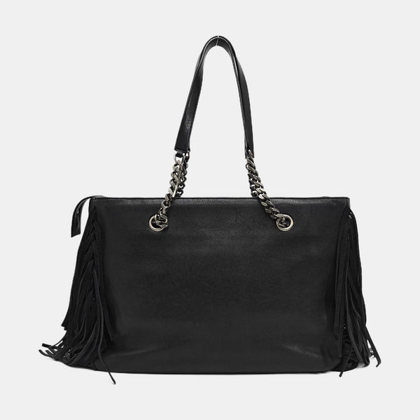 Calfskin Tote Bag Black
