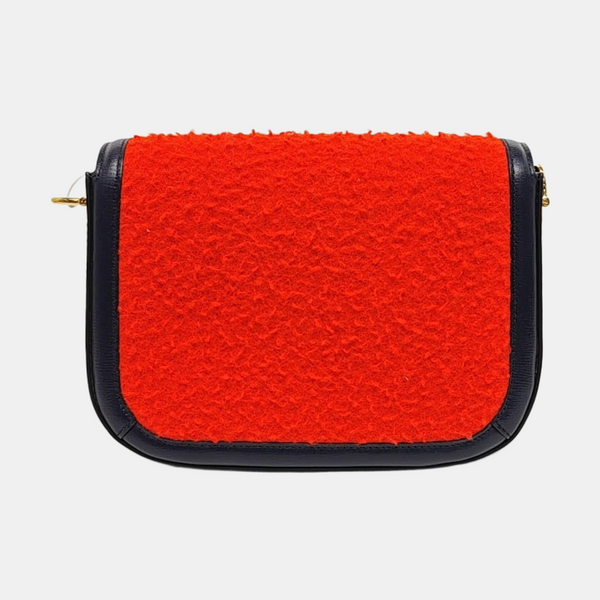 Authenticated pre-owned  Horsebit 1955 Fabric Red - Crossbody Bag at Looply
