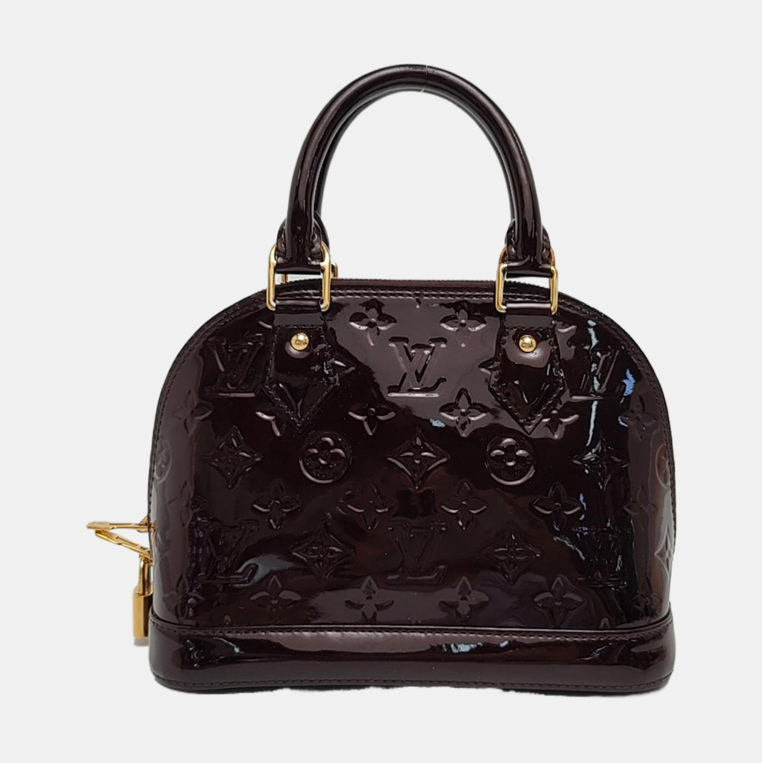 Authenticated pre-owned  ALMA BB Patent Leather Red - Crossbody Bag at Looply
