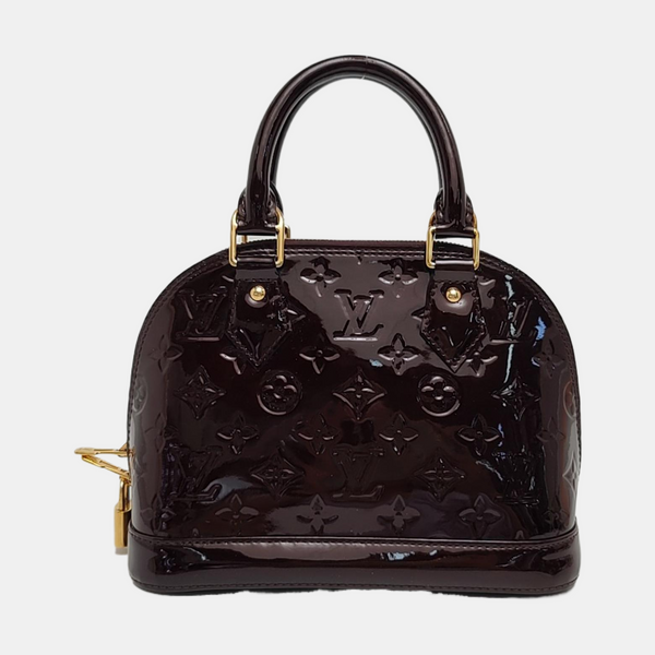 Authenticated pre-owned  ALMA BB Patent Leather Red - Crossbody Bag at Looply