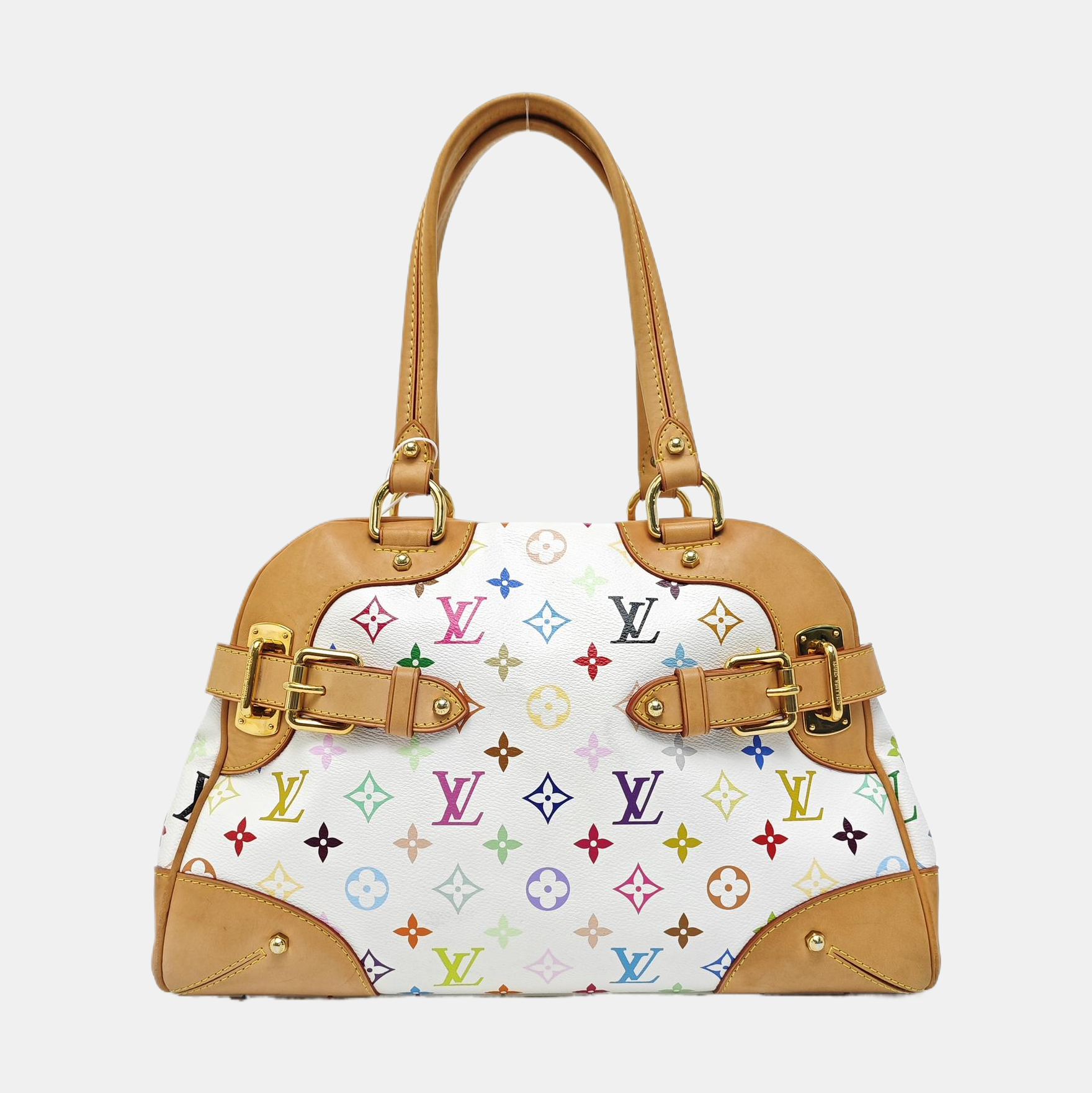 LV × TM CLAUDIA Monogram Coated Canvas White