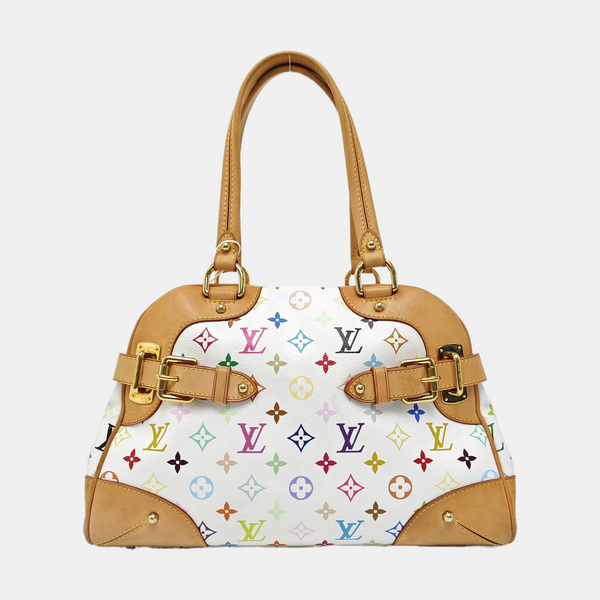 LV × TM CLAUDIA Monogram Coated Canvas White