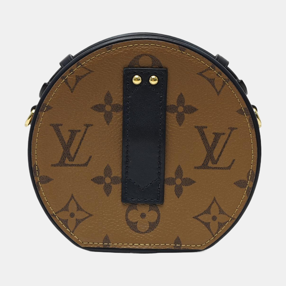 BOITE CHAPEAU Mini Monogram Coated Canvas Brown