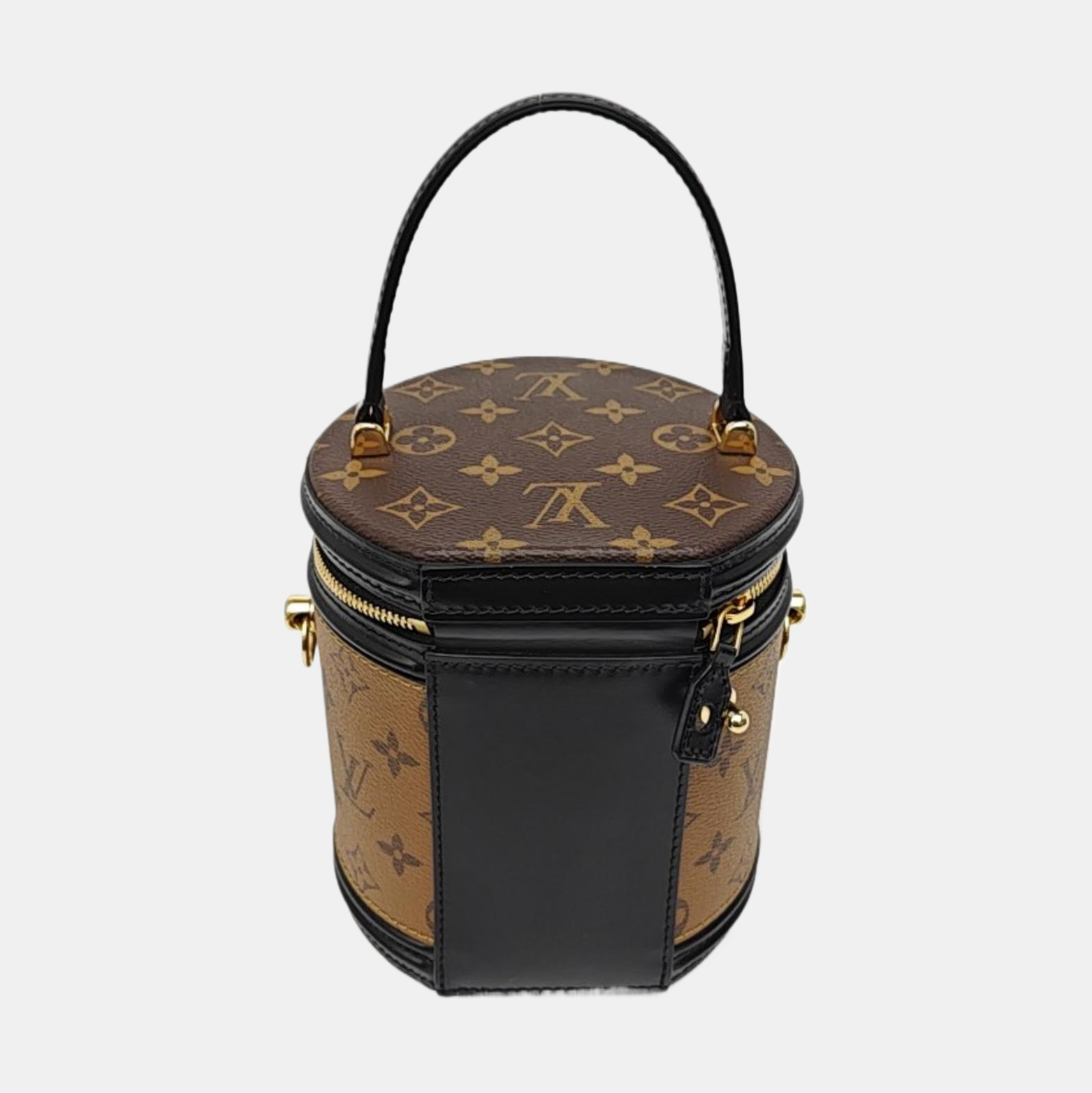 CANNES PM Monogram Coated Canvas Brown