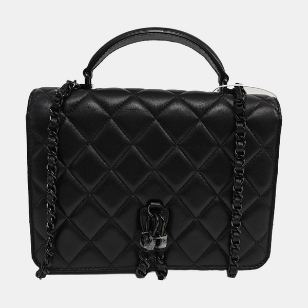CLASSIC FLAP Mini Quilted Lambskin Black
