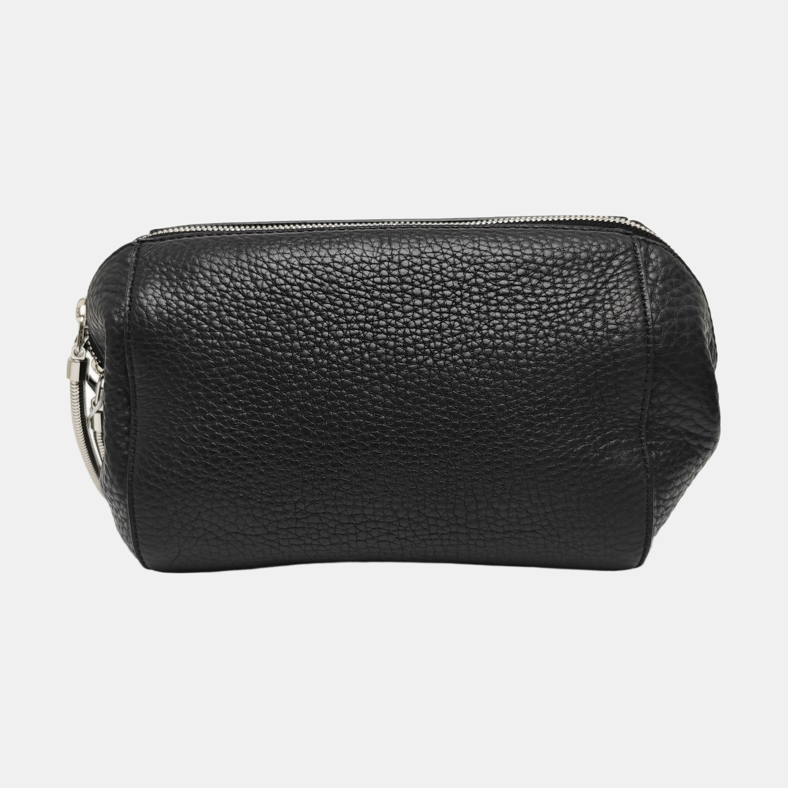 Calfskin Top Handle Bag Black