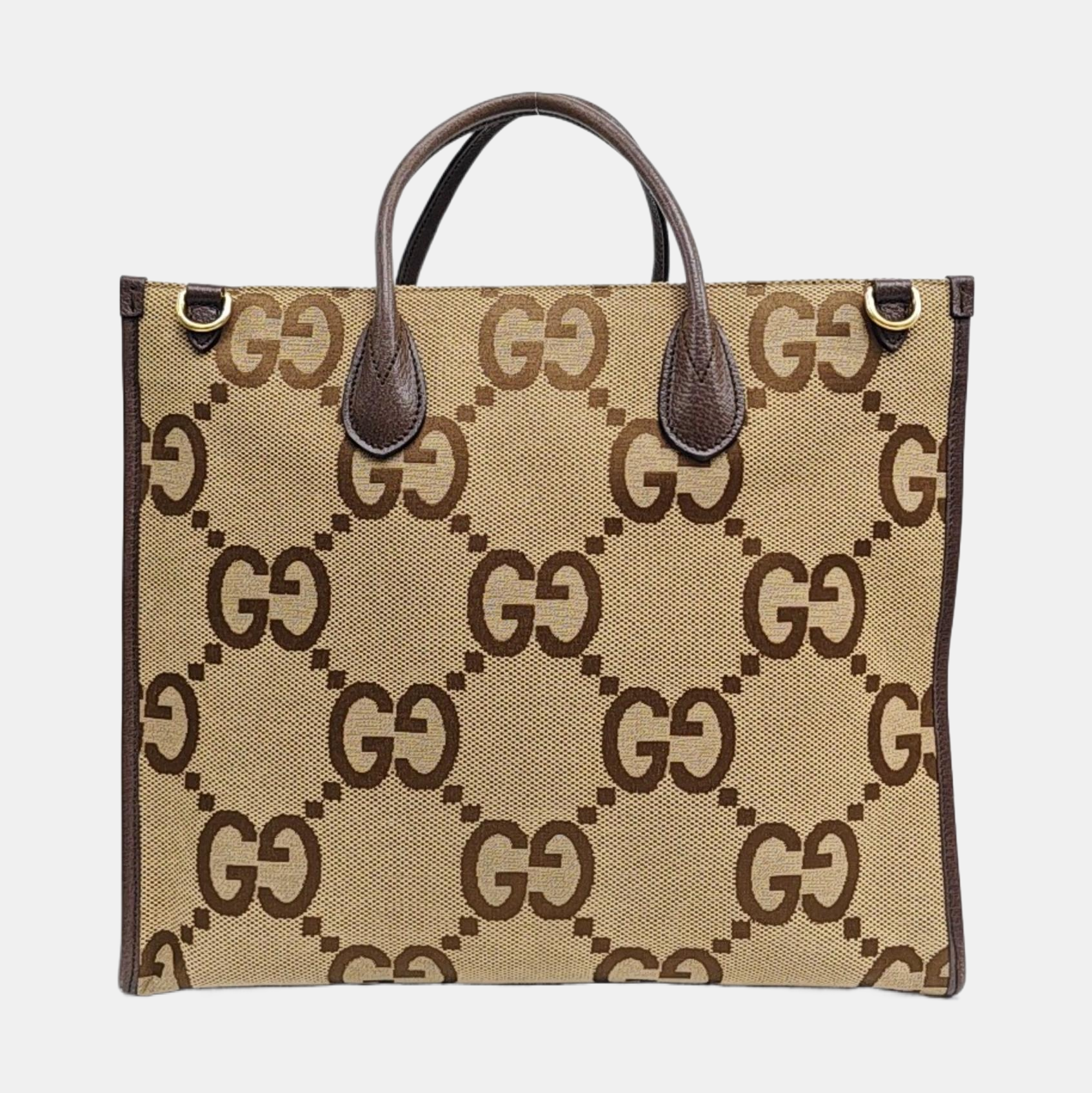 Jumbo Monogram Canvas Beige