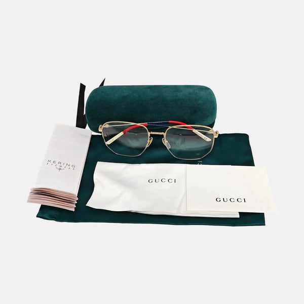 Metal Eyeglasses Rose Gold