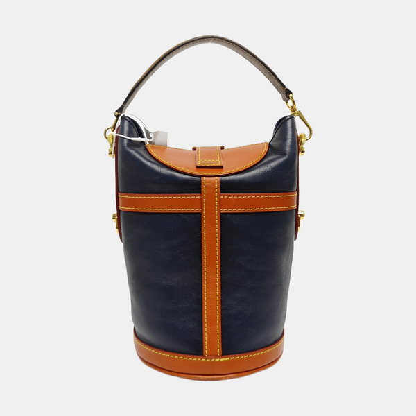 DUFFLE Monogram Calfskin Blue