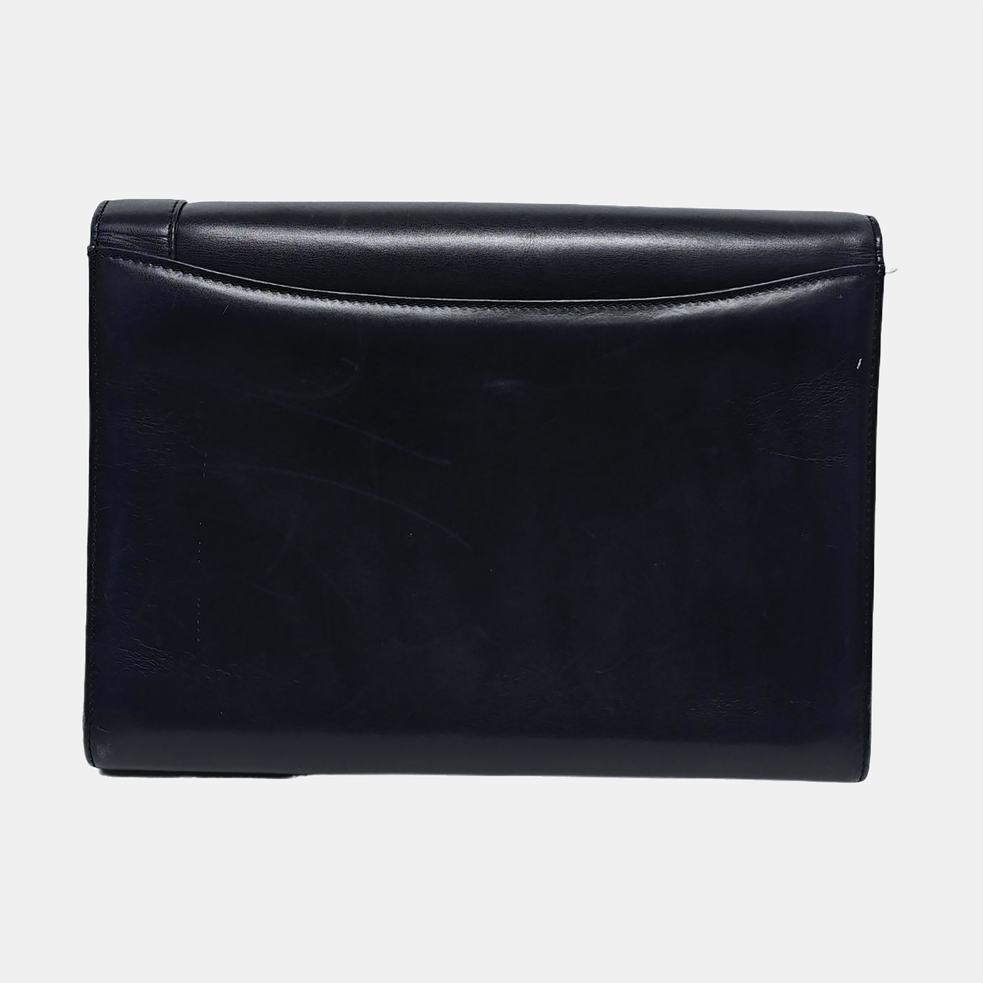 Calfskin Shoulder Bag Blue